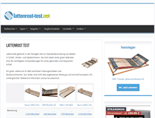 Tablet Screenshot of lattenrost-test.net